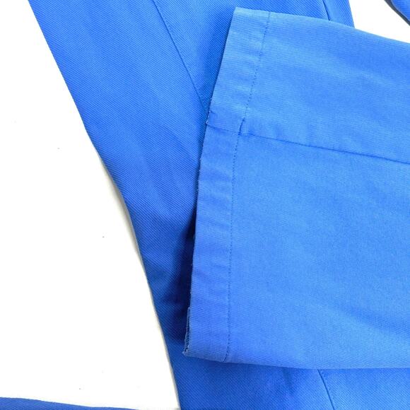 Free People Real Deal High Waist Front Slit Flare Blue Pants XS - Picture 3 of 12